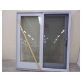 Sliding Patio Door Light Gray