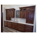 Dark Brown Kitchen