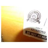 White Upper Cabinets with Brown Lower Cabinets Kitchen