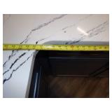 Blue Cabinets and Countertop