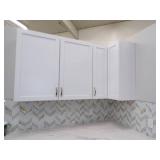 Blue Cabinets and Countertop