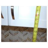 Blue Cabinets and Countertop