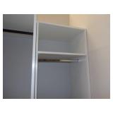 White and Gray Closet Storage