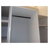 White and Gray Closet Storage