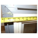 White Double Hung Window