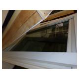 Black Crank out Window With Frame