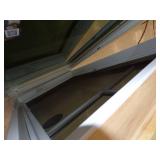 Black Crank out Window With Frame