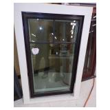 Black Crank out Window With Frame