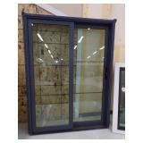 Sliding Patio Door Blue-Gray