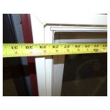 Cream Double Hung Window