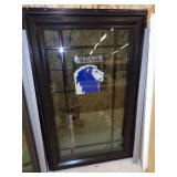 Black Crank out Window With Maroon Frame