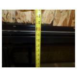 Black Crank out Window With Maroon Frame