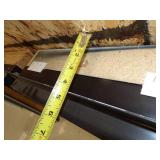 Black Crank out Window With Maroon Frame