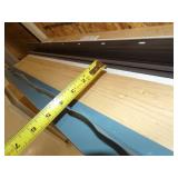 Country Blue Double Hung Window