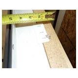 Brown Double Hung Window