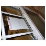 Brown Double Hung Window