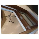 White Double Hung Window