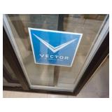 Vector Black Sliding Window