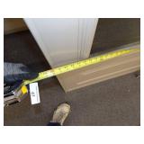 32" Sandstone Storm Door with Sliding Glass