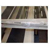 32" Sandstone Storm Door with Sliding Glass