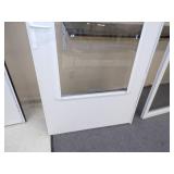 36" White Storm Door