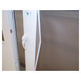 36" White Storm Door -