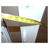 36" White Storm Door -