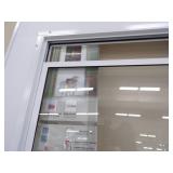 36" White Storm Door with Sceen and Pet Door