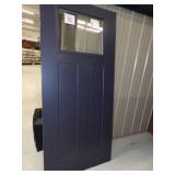 36" Dark Blue Door