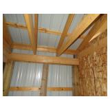 Metal Display Shed - 3 Sides