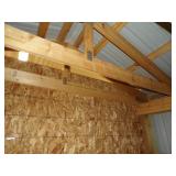 Metal Display Shed - 3 Sides