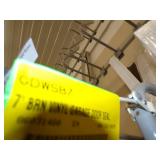 Vinyl Garage Door Seal - White and Brown - Slot 13