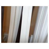 Vinyl Garage Door Seal - White and Brown - Slot 13