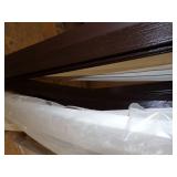 Vinyl Garage Door Seal - White and Brown - Slot 13