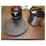 Presto Pizza Oven and Rival Crockpot