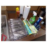 Kitchen Lot - Plates, Plastic Forks, Knives and More