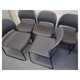 5 Grey Chairs - Upstairs