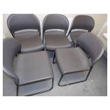 5 Grey Chairs - Upstairs