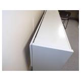 Wall Desk with Filing Cabinets and Shelving