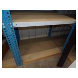 Blue Pallet Racking w/ Shelves