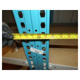 Blue Pallet Racking w/ Shelves