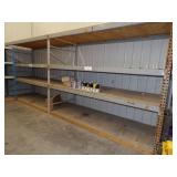 Grey Pallet Racking w/ Shelves