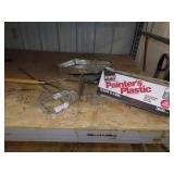 Painter Plastic, 2 Paint Pans, 2 Tools