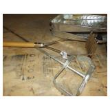 Painter Plastic, 2 Paint Pans, 2 Tools