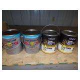 4 Cans Paint - 2 Handicap Blue, 2 Yellow Zone Parking Paint