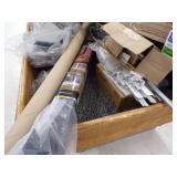 Red Table with Everything on It