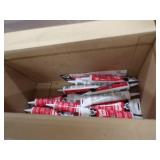 Red Table with Everything on It