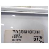 Trex Groove Router Bit F-5507-RBTX