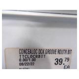 Trex Groove Router Bit F-5983-CRBT