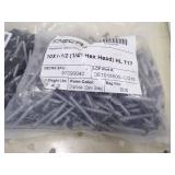 10 x 1 1/2" Black and Charcoal Screws - 1 Bags Each